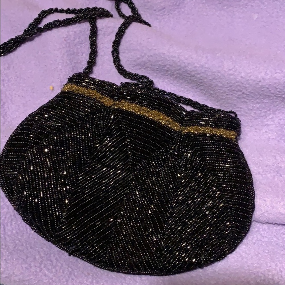 Hand beaded  purse